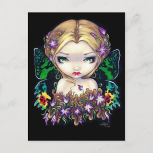 briefkaart "Autumn Crocus Fairy"