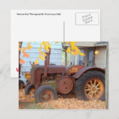 briefkaart "Autumn Rust" (Voorkant / Achterkant)