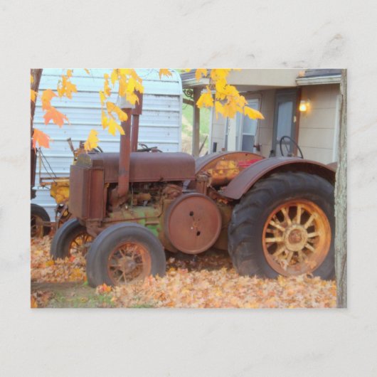 briefkaart "Autumn Rust" (Voorkant)