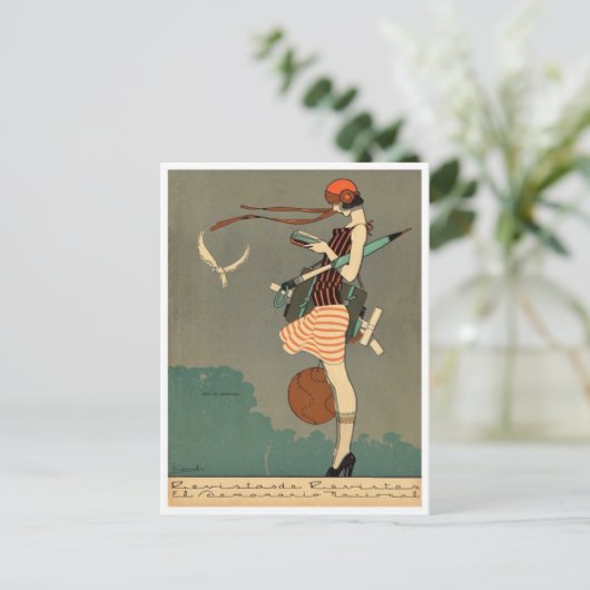 Briefkaart - avontuur (Staand voorkant)