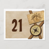 Briefkaart  avontuurlijk weddenschap