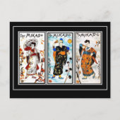 Briefkaart Aziatische kunst Mikado (Voorkant)