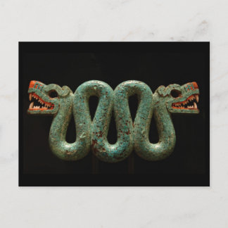 Briefkaart: Aztec serpent Briefkaart