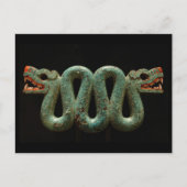 Briefkaart: Aztec serpent Briefkaart (Voorkant)