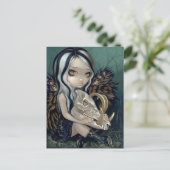 briefkaart "Babirusa Skull" (Staand voorkant)