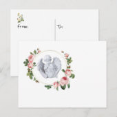 Briefkaart Baby Angel (Voorkant / Achterkant)