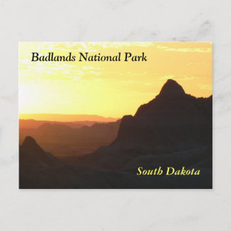 briefkaart "Badlands National Park"