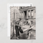 Briefkaart  badpakken - 1766898-4 (Voorkant / Achterkant)