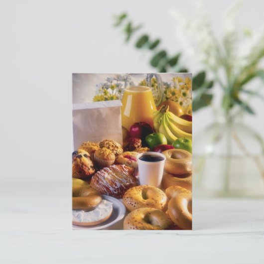 BRIEFKAART BAGEL BRUNCH (Staand voorkant)