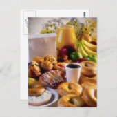 BRIEFKAART BAGEL BRUNCH (Voorkant / Achterkant)