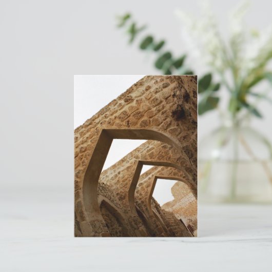 Briefkaart Bahrain Fort (Staand voorkant)