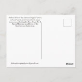 Briefkaart Balboa Park Sepia Tone (Achterkant)