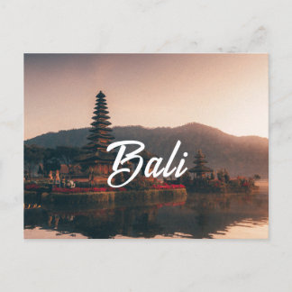 Briefkaart Bali, eenvoudig elegant design briefkaa