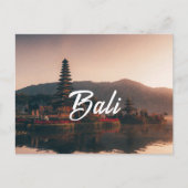 Briefkaart Bali, eenvoudig elegant design briefkaa (Voorkant)