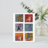 briefkaart ballerina (Staand voorkant)