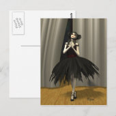 briefkaart "Ballet Noire" (Voorkant / Achterkant)