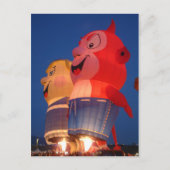 Briefkaart ballongloed (Voorkant)