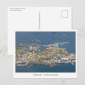 Briefkaart Ballstad Lofoten (Voorkant / Achterkant)