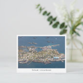 Briefkaart Ballstad Lofoten (Staand voorkant)