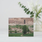 Briefkaart Bamyan Valley, Afghanistan (Staand voorkant)
