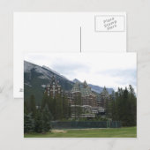 Briefkaart Banff Springs Hotel, Alberta, Canada (Voorkant / Achterkant)