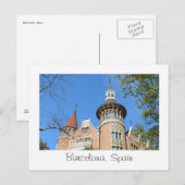 Briefkaart Barcelona (Voorkant / Achterkant)