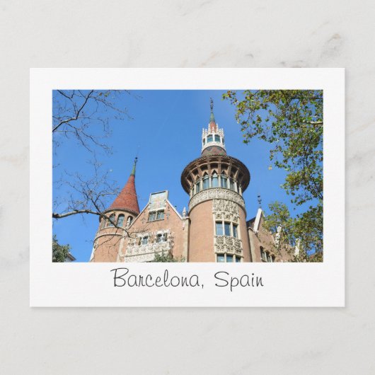 Briefkaart Barcelona (Voorkant)
