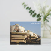 Briefkaart Barcelona (Staand voorkant)