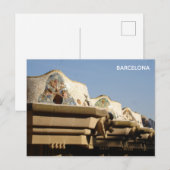 Briefkaart Barcelona (Voorkant / Achterkant)