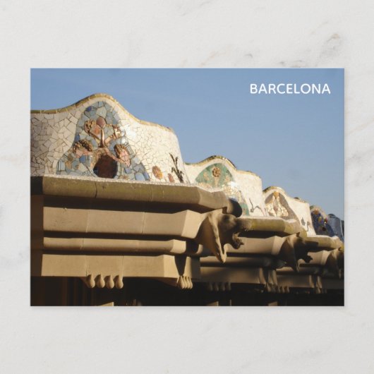Briefkaart Barcelona (Voorkant)