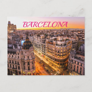 Briefkaart Barcelona