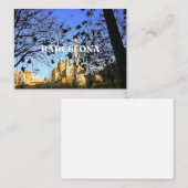 Briefkaart Barcelona (Voorkant / Achterkant)