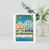Briefkaart Barcelona (Staand voorkant)