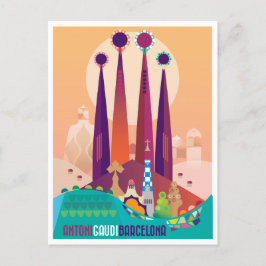 Briefkaart Barcelona