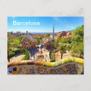 Briefkaart Barcelona