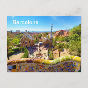 Briefkaart Barcelona