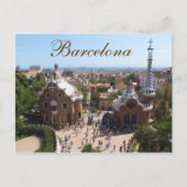 Briefkaart Barcelona (Voorkant)