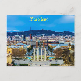 Briefkaart Barcelona