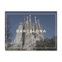 Briefkaart Barcelona