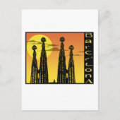 Briefkaart Barcelona (Voorkant)