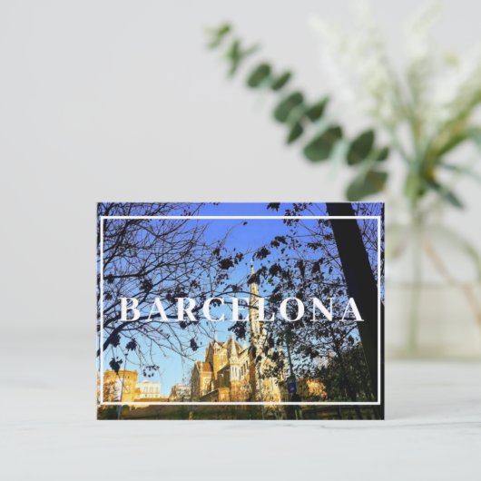Briefkaart Barcelona (Staand voorkant)