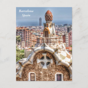 Briefkaart Barcelona Spanje