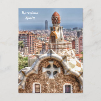 Briefkaart Barcelona Spanje