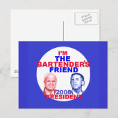 Briefkaart BARTENDERS (Voorkant / Achterkant)