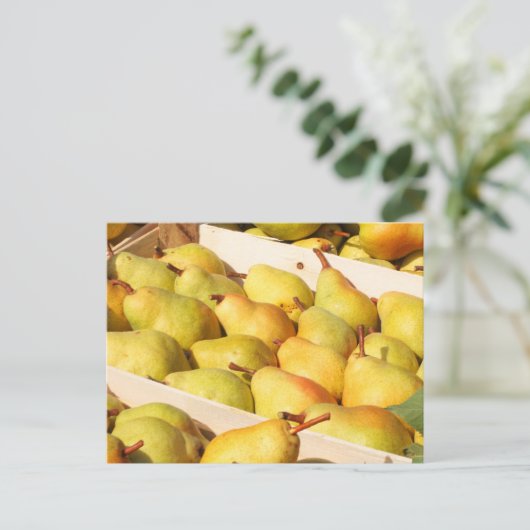 Briefkaart Bartlett Pears (Staand voorkant)