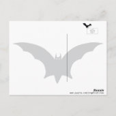Briefkaart Bat Sculpture van Austin (Achterkant)