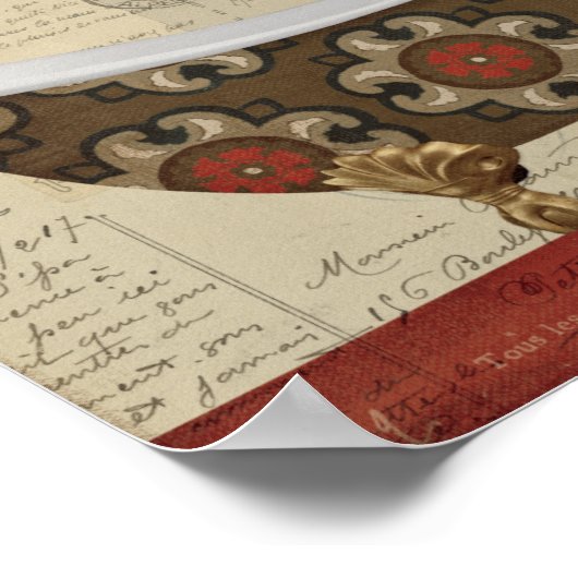 Briefkaart Bath Poster (Hoek)