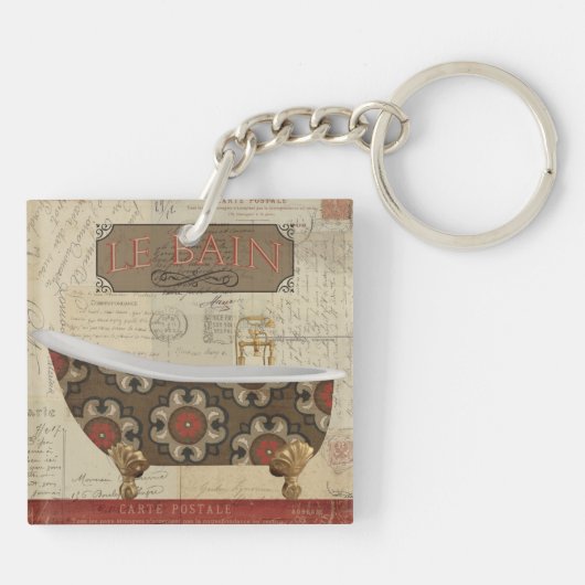 Briefkaart Bath Sleutelhanger (Achterkant)