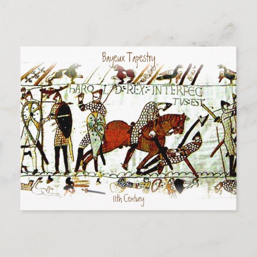 Briefkaart Bayeux Tapestry a5 (Voorkant)