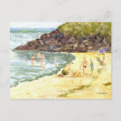 briefkaart "Beach Fun" (Voorkant)